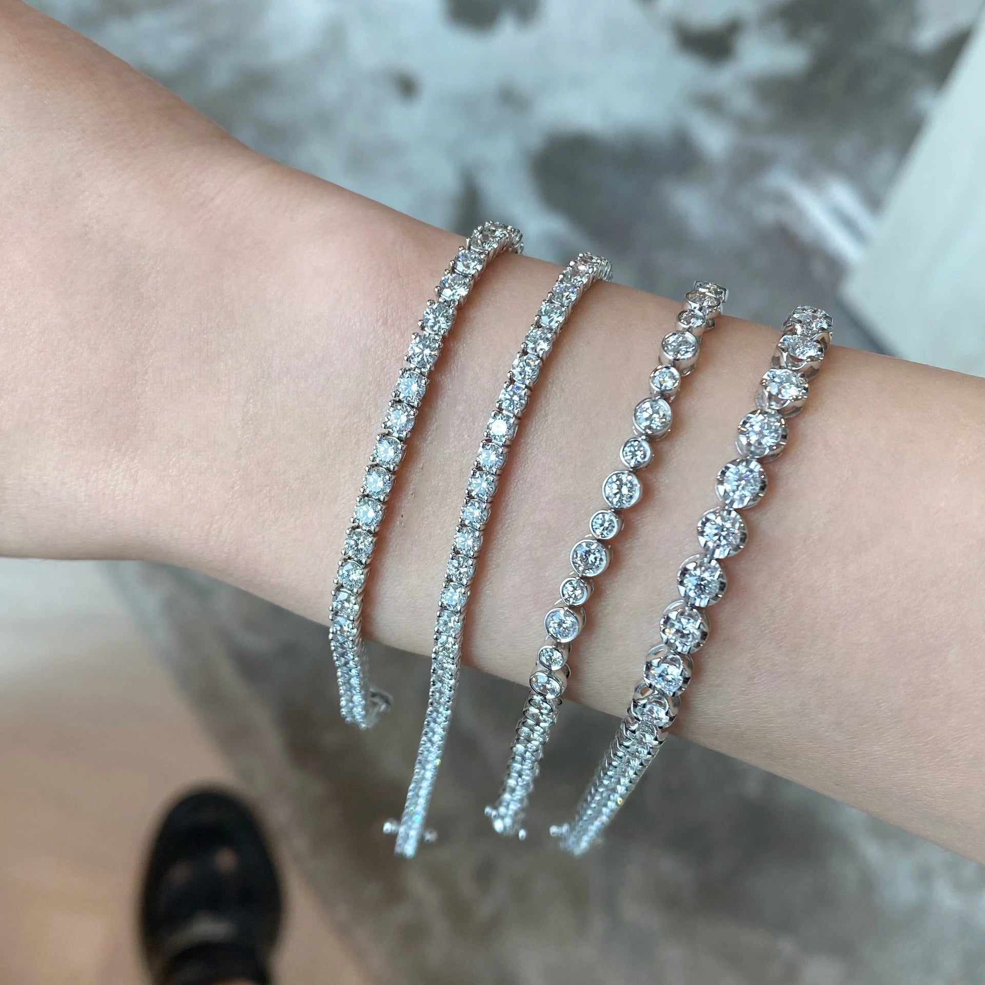 Cupcake Diamond Tennis Bracelet