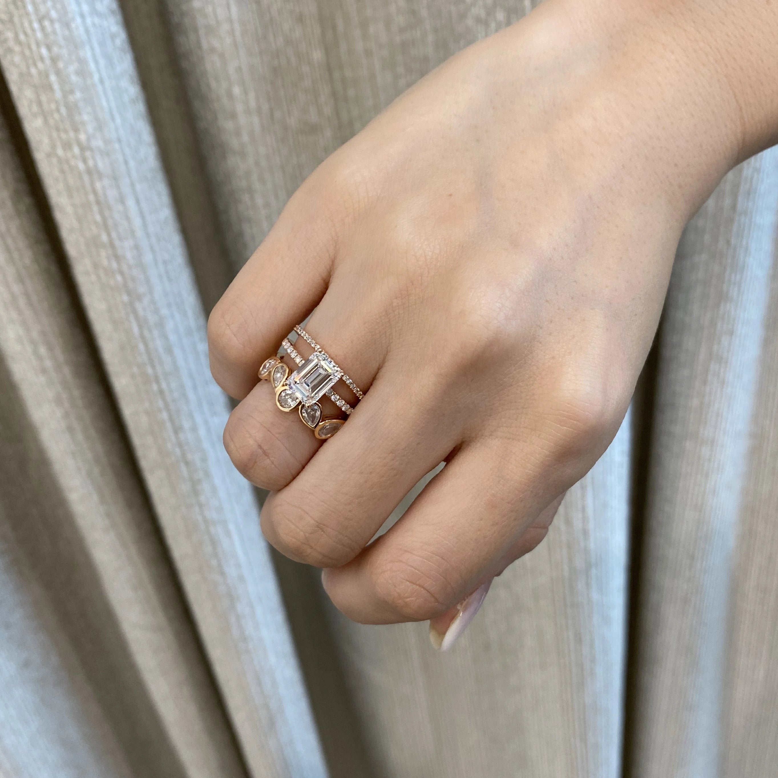 Emerald Cut Engagement Ring