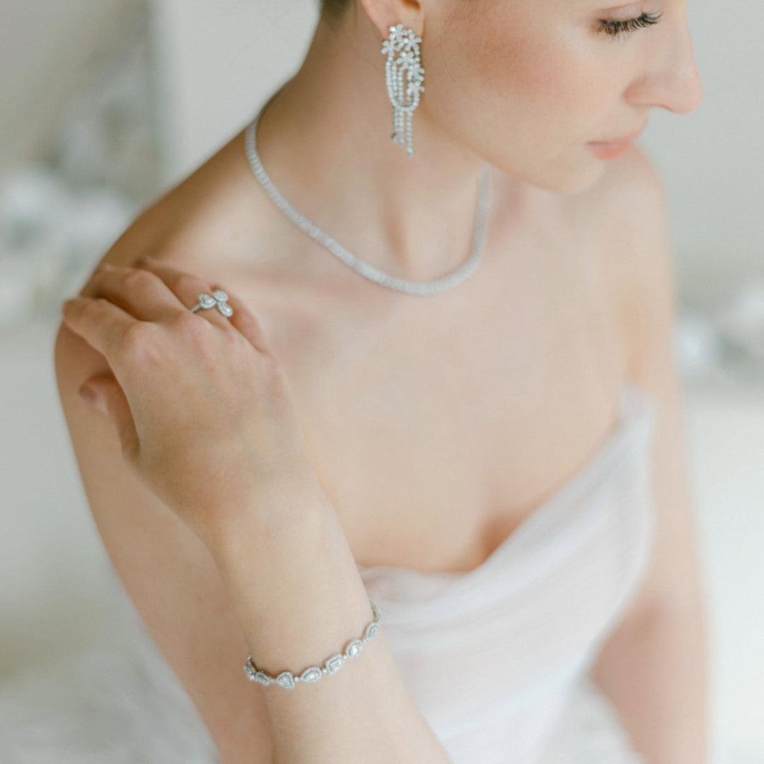 Multi-shape Diamond Open Ring