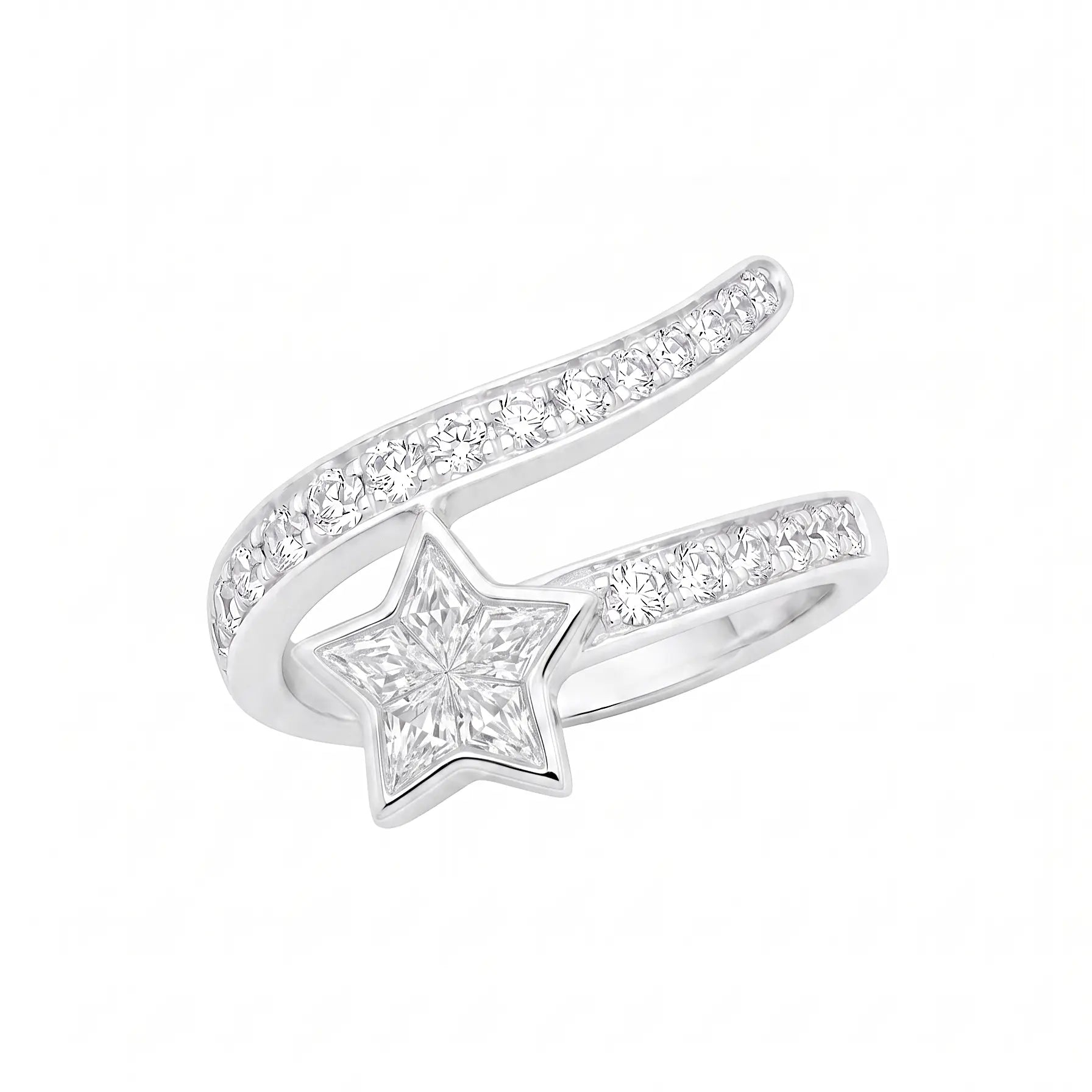 Star pinky ring