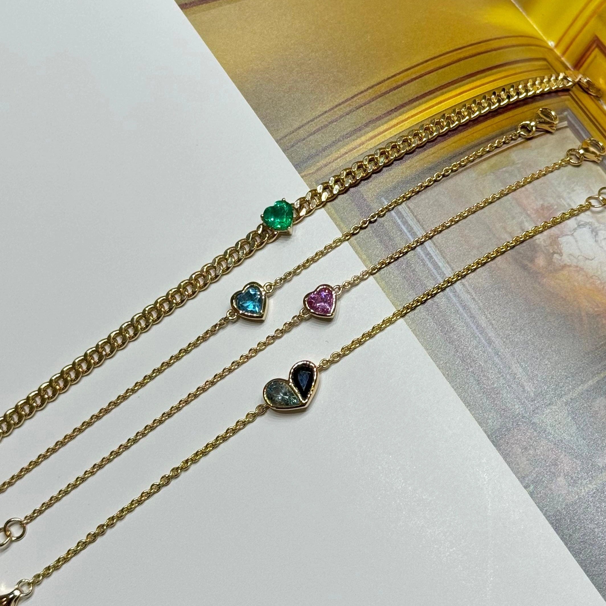 Blue Topaz Birthstone Bracelet