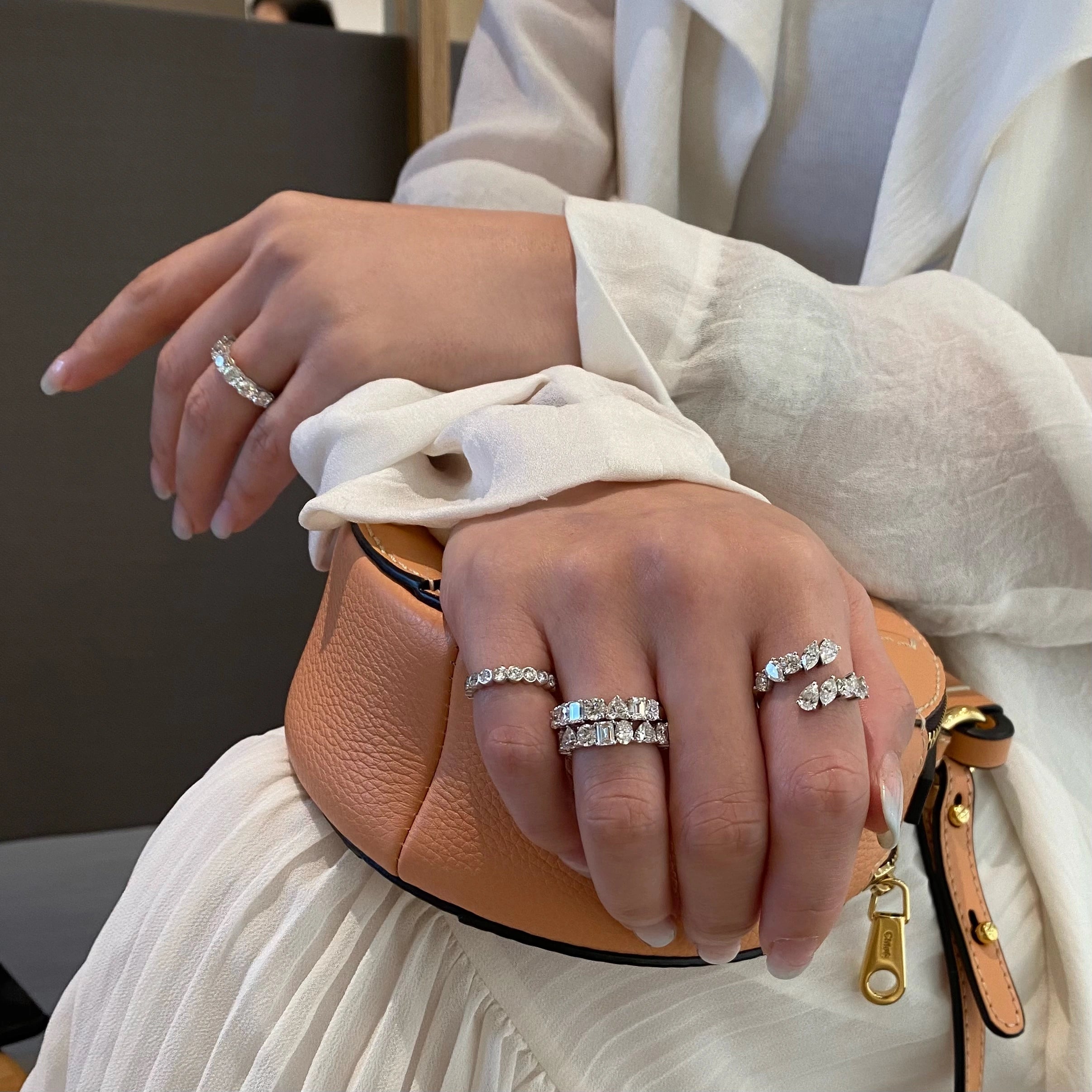 Fancy Shape Eternity Ring