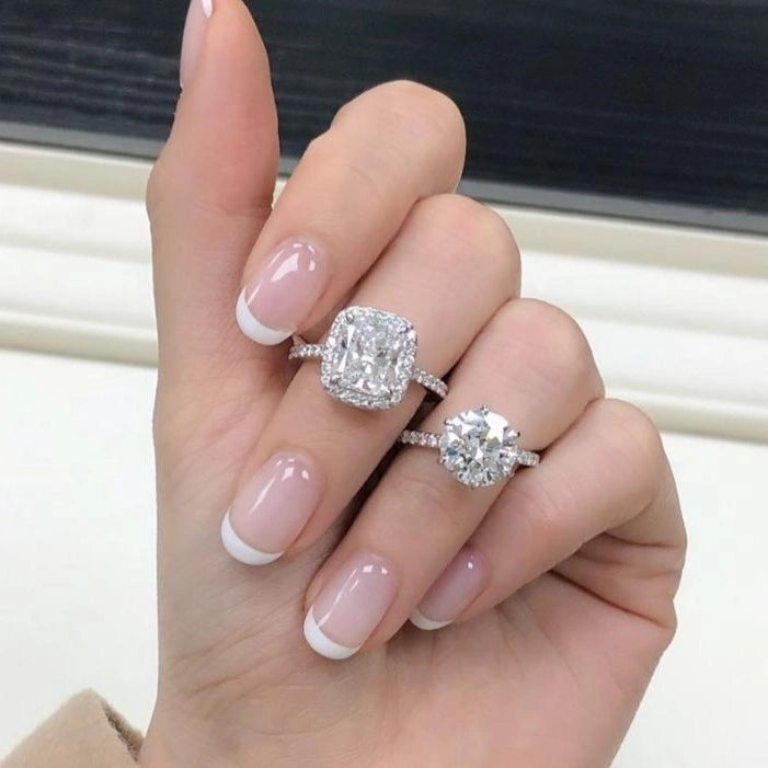 Halo Diamond Ring