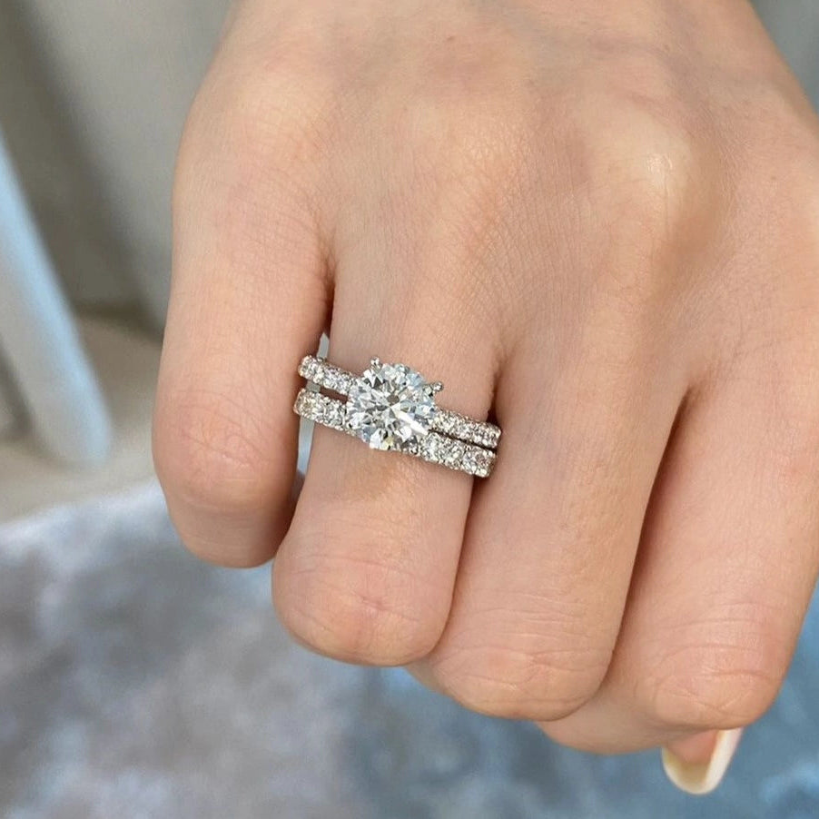 Signature Four Prong Solitaire Ring